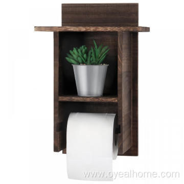 Wall Mounted 2 Layers Bathroom Storage Shelf